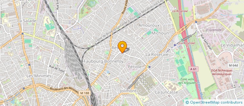 localisation de l'entreprise DANTRAS AU BON QUIGNON à TOULOUSE