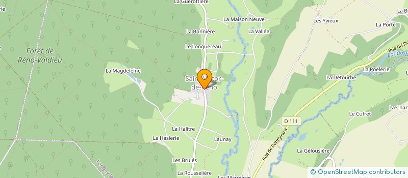 localisation de l'entreprise DANU à LONGNY LES VILLAGES