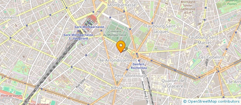 localisation de l'entreprise DANVILLE FOURNIE à PARIS