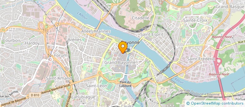 localisation de l'entreprise DANY à BAYONNE