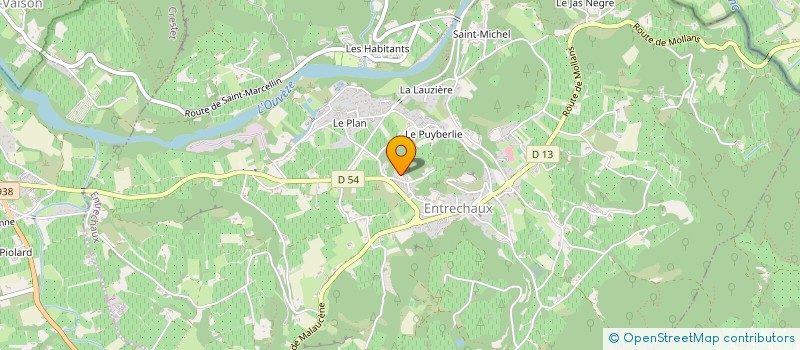 localisation de l'entreprise DANY  MALAUCENE