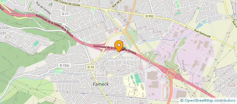 localisation de l'entreprise DANY BRIAN  FAMECK