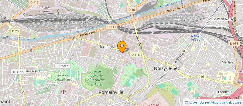 localisation de l'entreprise DANY DIRECT à ROMAINVILLE