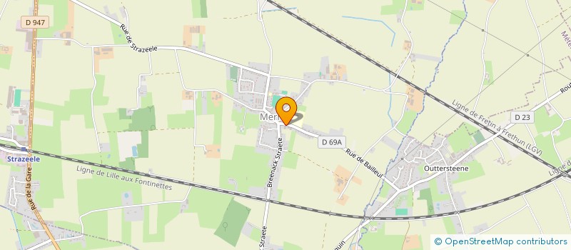 localisation de l'entreprise DANY ET FREDDY  MERRIS