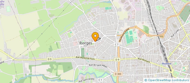 localisation de l'entreprise DANY EVENEMENTS à RIORGES