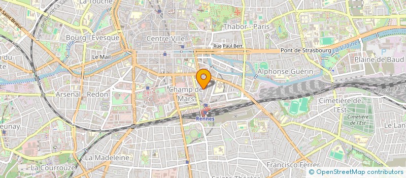 localisation de l'entreprise DANY NOEL à RENNES