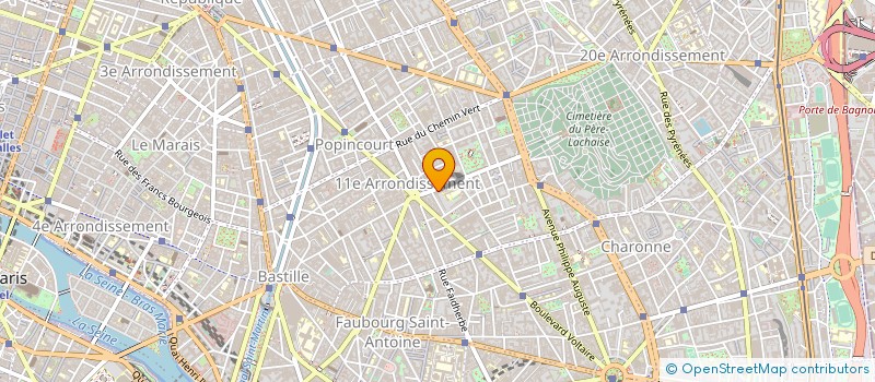 localisation de l'entreprise DANY PARFUMS  PARIS