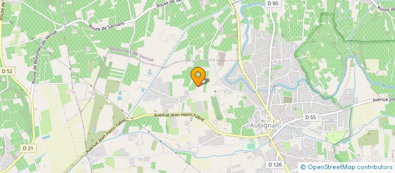 localisation de l'entreprise DANY PISCINE  AUBIGNAN