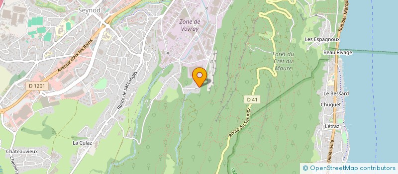 localisation de l'entreprise DANY RENOV à ANNECY