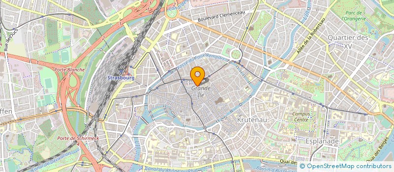 localisation de l'entreprise DANY-ROBERT SA à STRASBOURG