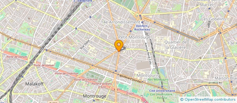 localisation de l'entreprise DANY SPORTS  PARIS