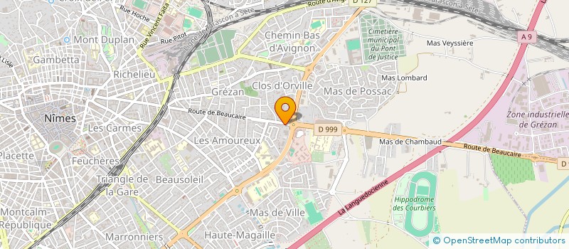 localisation de l'entreprise DANY'STYL SARL à NIMES