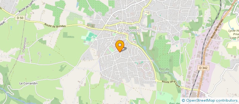 localisation de l'entreprise DANYABAD GUMDEL  CHAPONOST