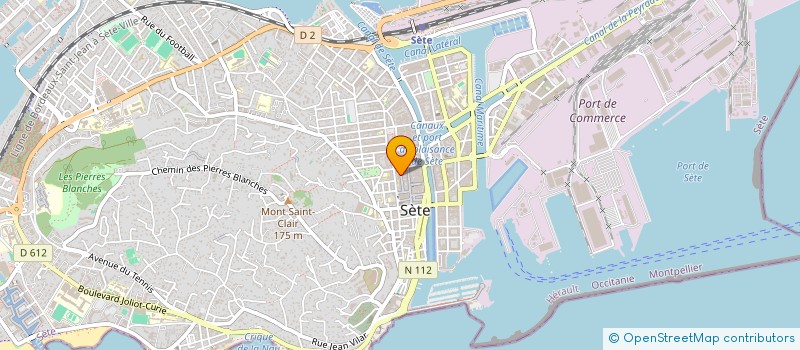localisation de l'entreprise DANYCOM à SETE