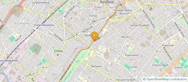 localisation de l'entreprise DANYJO  ROUBAIX