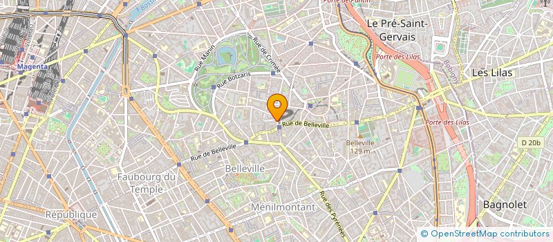 localisation de l'entreprise DANYS AND  PARIS