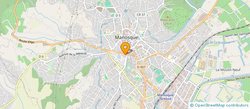 localisation de l'entreprise DANYVIAND à MANOSQUE