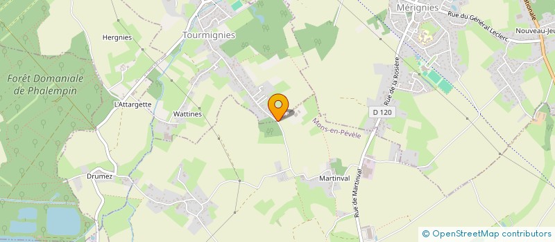 localisation de l'entreprise DANZA  VALENCIENNES