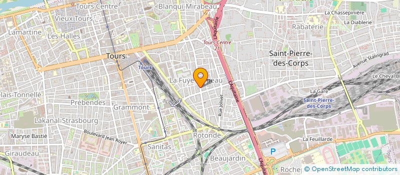 localisation de l'entreprise DANZAME MUCHO à TOURS
