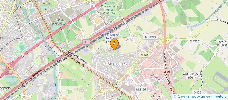 localisation de l'entreprise DANZNCO à LATTES