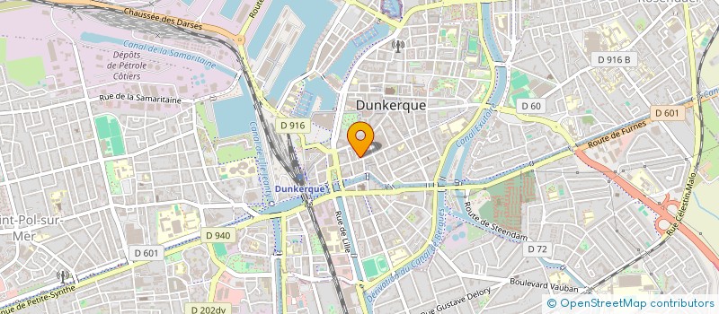 localisation de l'entreprise DANZO à DUNKERQUE