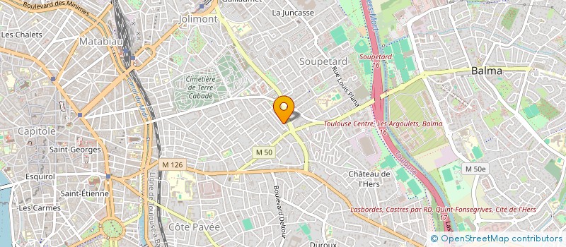 localisation de l'entreprise DANZON à TOULOUSE