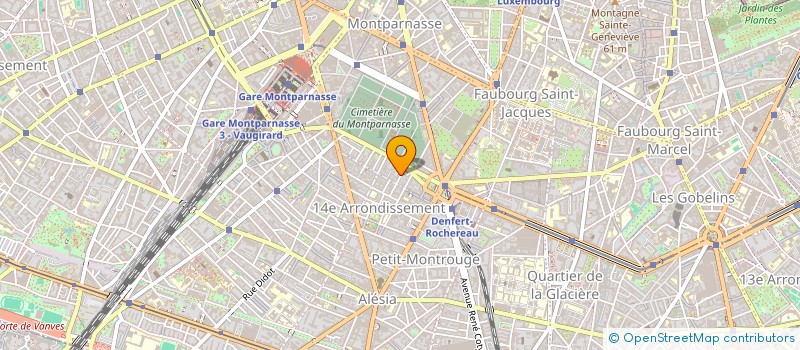 localisation de l'entreprise DAO  PARIS
