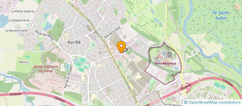 localisation de l'entreprise DAO ACADEMIE à AVRILLE