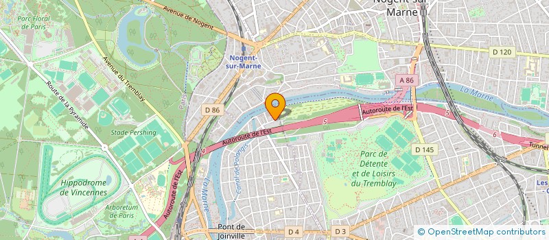 localisation de l'entreprise DAO CAMBIER SCI à JOINVILLE-LE-PONT