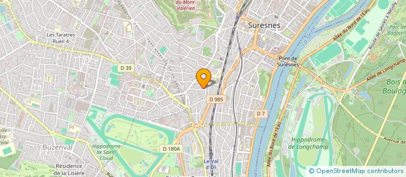 localisation de l'entreprise DAO DYNAMICS à SURESNES