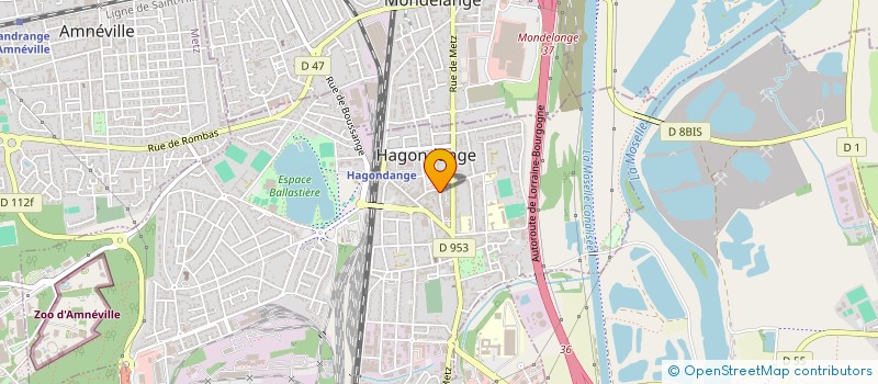 localisation de l'entreprise DAO PARTNERS  METZ