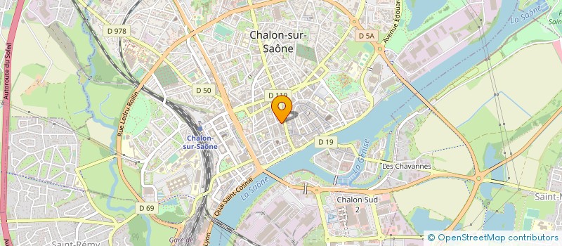 localisation de l'entreprise DAOL SPORTS  CHALON-SUR-SAONE