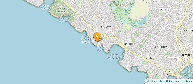 localisation de l'entreprise DAOS  VAUX-SUR-MER