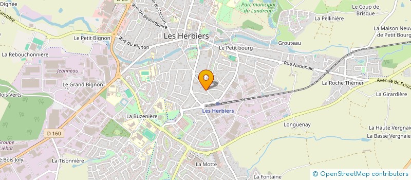 localisation de l'entreprise DAOU  LES HERBIERS