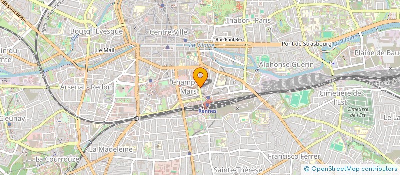 localisation de l'entreprise DAOUAD ARCHITECTURES & PATRIMOINES  RENNES