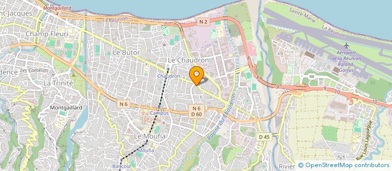 localisation de l'entreprise DAOUD ALADINE à SAINT-DENIS