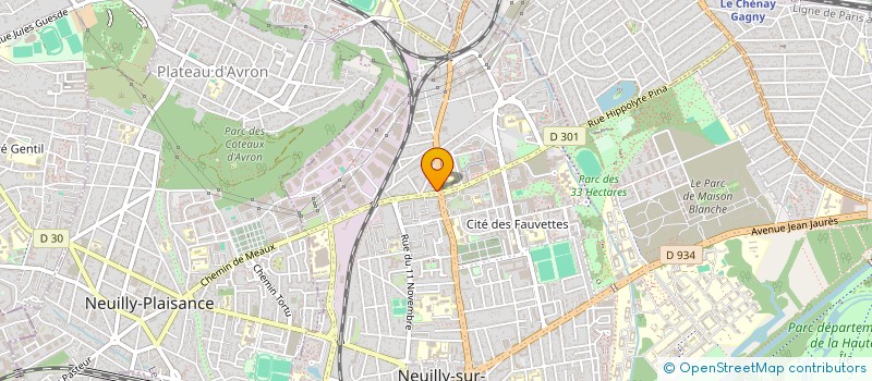 localisation de l'entreprise DAOUDE SERVICES à NEUILLY-SUR-MARNE