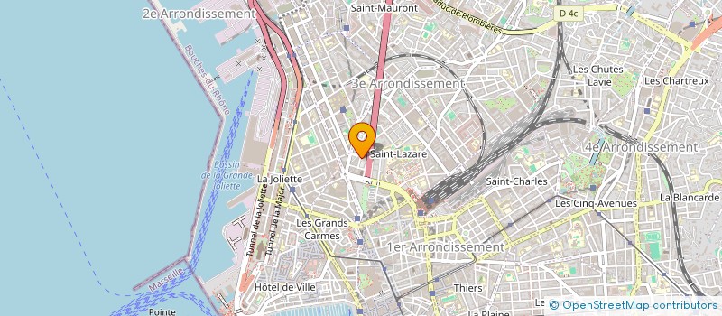 localisation de l'entreprise DAOUDI à MARSEILLE