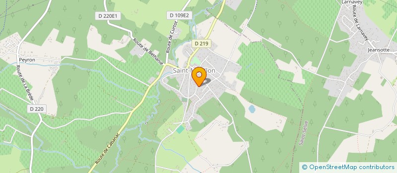 localisation de l'entreprise DAOUDI  SAINT-MORILLON