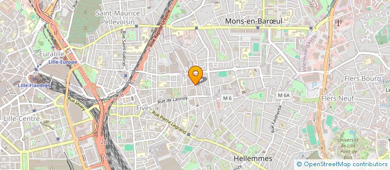 localisation de l'entreprise DAOUDI BOUKLATA MESSAGERIE EXPRESS à LILLE