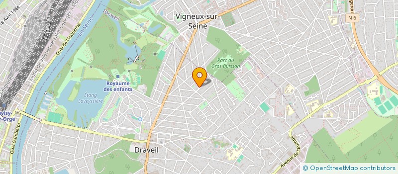 localisation de l'entreprise DAOUDI DERRADJ à DRAVEIL