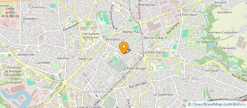 localisation de l'entreprise DAOUDINE DEFI SUD à BREST