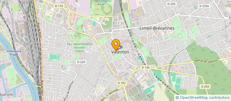 localisation de l'entreprise DAOUM à VALENTON