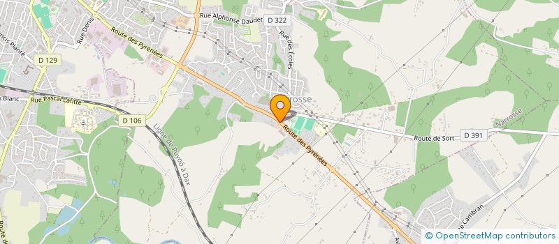 localisation de l'entreprise DAOUYE  NARROSSE