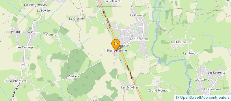 localisation de l'entreprise DAP  MALAFRETAZ
