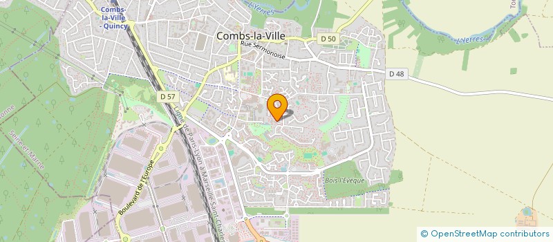 localisation de l'entreprise DAP  COMBS-LA-VILLE