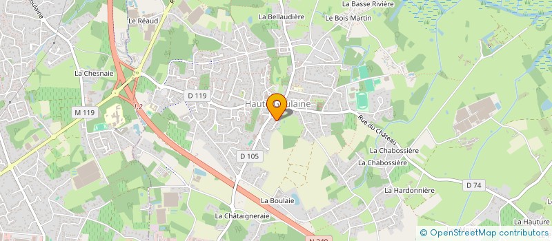 localisation de l'entreprise DAP IMMOBILIER  HAUTE-GOULAINE