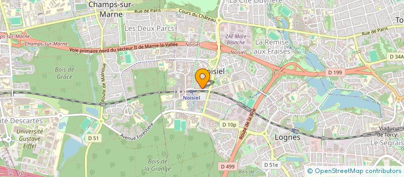 localisation de l'entreprise DAP SECURITE PRIVEE à NOISIEL