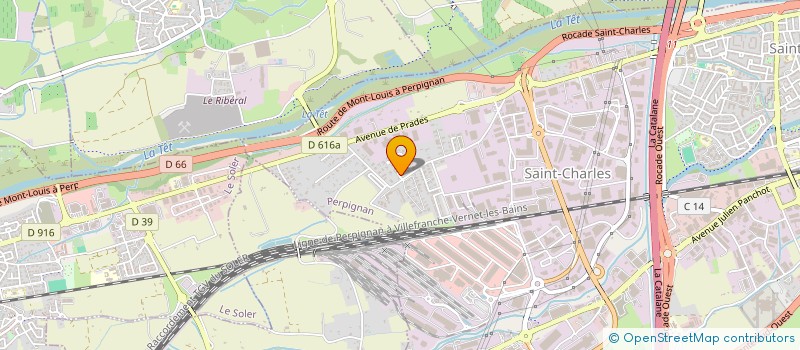 localisation de l'entreprise DAPA à PERPIGNAN