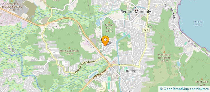 localisation de l'entreprise DAPEGNA CONSTRUCTION  REMIRE-MONTJOLY